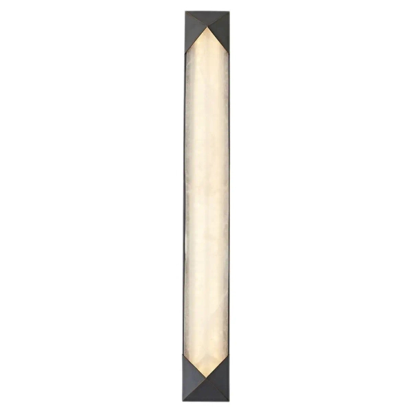 Podłużna lampa ścienna Caesar QN-CAESAR-W-L-UBZ-AR LED 23W 3000K brązowa