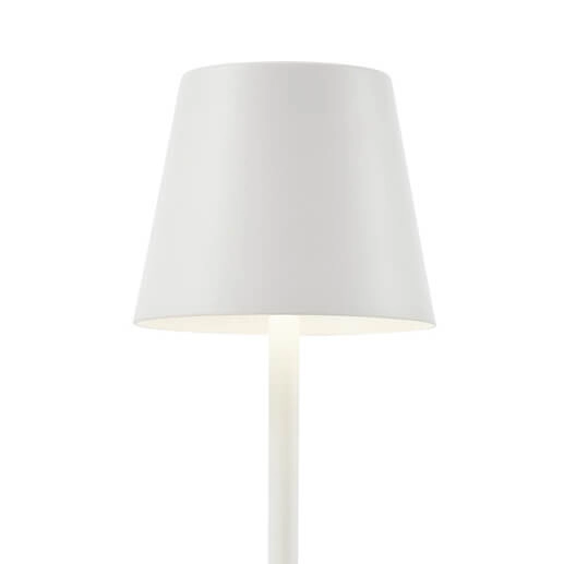 Stołowa lampka na taras Atlis TB-2821-WH Italux LED 5W 3000-6500K IP54 biały