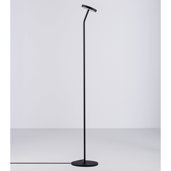 Podłogowa lampa PASORAPA LE44681 LED 9W 3000K talerz czarna