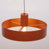 Zwisająca lampa Rif L 41435 do przedpokoju okrągła ceglany