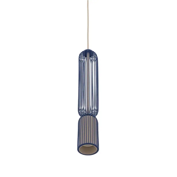Metalowy klosz do lampy CAMELEON SINGLES 12216 beżowy granatowy