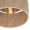 Rustykalna lampa sufitowa SMILLA 666800136 japandi beżowa czarna