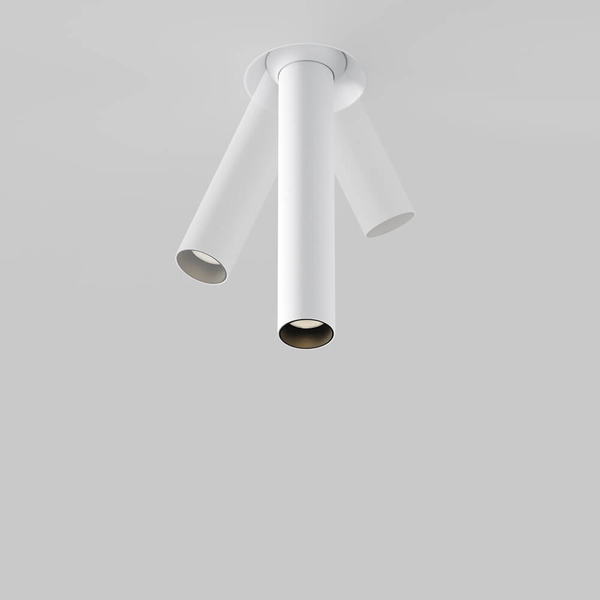 Regulowana lampa sufitowa Focus C140TRS-L200-7W3K-W LED 7W 3000K biały