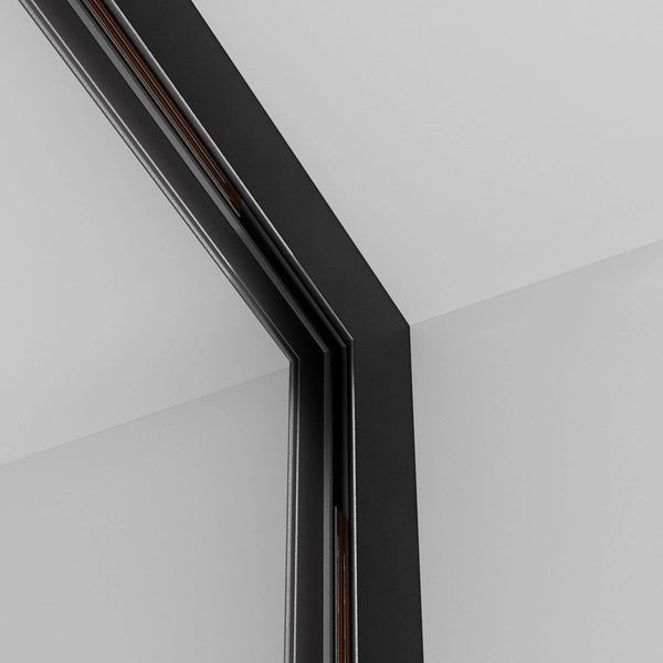 Łącznik-L do szynoprzewodu magnetycznego Exility TRA034ICL-41B czarny