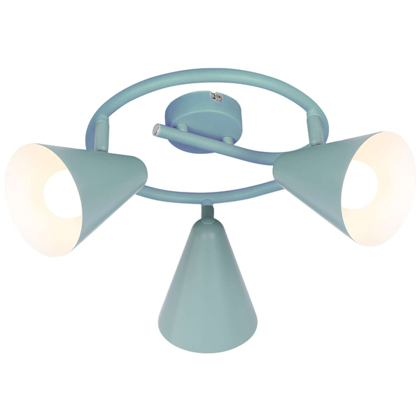 LAMPA sufitowa AMOR 98-63359 Candellux metalowa OPRAWA retro regulowane reflektorki szare