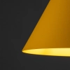 Stożkowa lampa wisząca nad stół CONO 10077 żółty