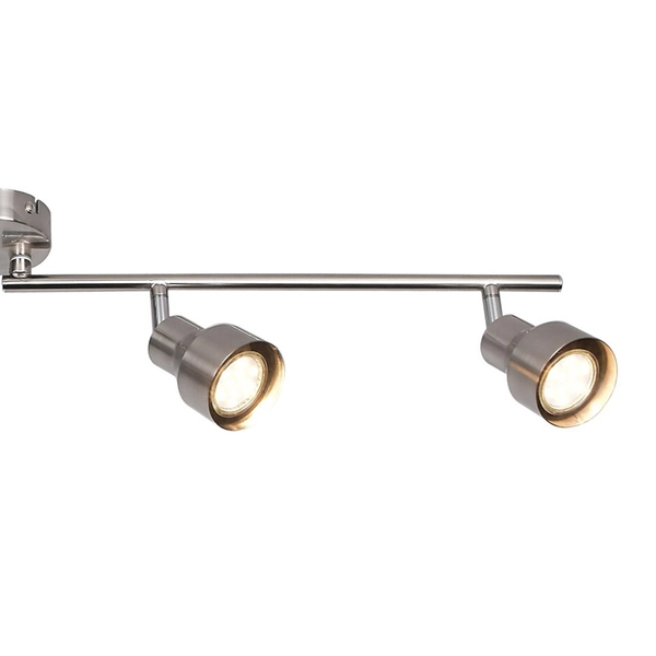 Natynkowa lampa Blake 3186 reflektorki chromowane na listwie do kuchni