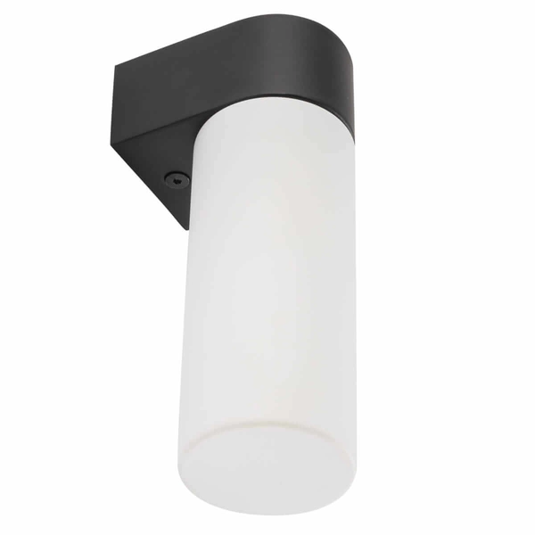 Łazienkowy kinkiet ścienny Natalie 10725 IP44 tuba metalowy czarny biały