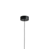 Industrialna lampa wisząca Saila PL0115-BK Yaskr LED 8W 3000K czarna