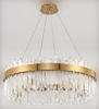 Wisząca lampa jadalniana Lux CGLUXWIS80 Copel LED 50W 3000K crystal mosiądz
