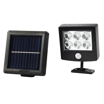 Solarna ogrodowa lampa Depo EKO0616 LED 1,05W 6500K IP44 czarny