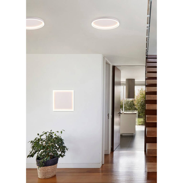 Kwadratowa lampa sufitowa Rotonda R64502931 RL Light LED 20W 3000K biała
