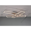 Nasufitowa lampa TESSORA DL107-64423 LED 36W 2700-6000K z pilotem nikiel