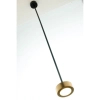 Lampa wisząca złota czarna BAR regulowana 1xGx53 reflektorek 41645