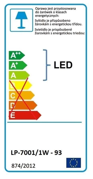 Kinkiet LAMPA ścienna IBROS GS-LWA-12W WH Light Prestige przyścienna OPRAWA belka LED 4000K listwa nad lustro IP44 biała