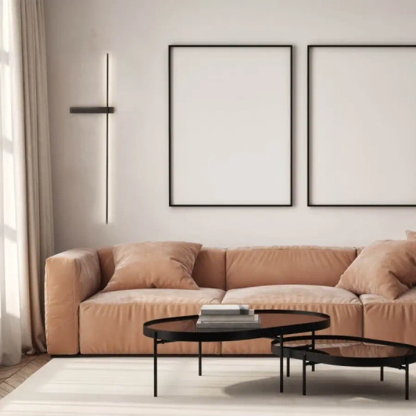 Loftowa ścienna lampa 19117 LED 14W 3000K liniowa czarny