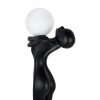 Lampa stojąca rzeźba Human Moon MSE1501100337 Moosee szklana kula ball czarna