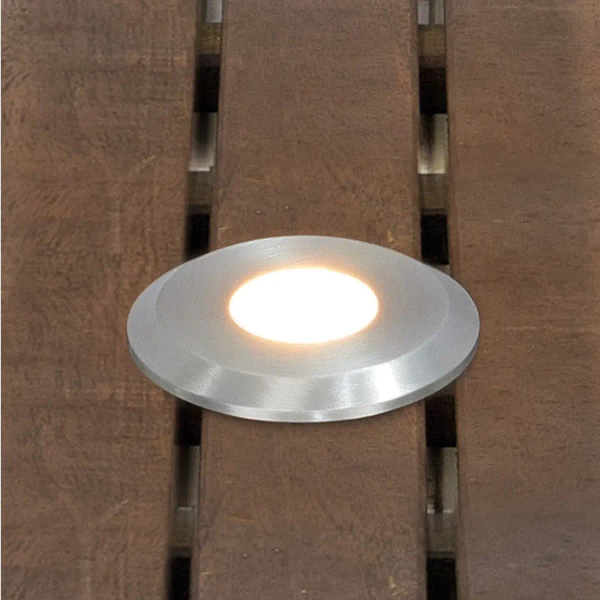 Spot Garden 107716 Markslojd LED 0,8W 3000K IP44 oczko punktowe srebrny