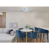 Biała lampa sufitowa DRS2013 WH LED 77W 3000K - 6000K nowoczesna