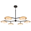 Nowoczesny żyrandol L&-192035 Light& restauracyjny złoty brązowy