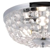Sufitowa lampa glamour Cosi RLX94775-3 salonowa crystals srebrna
