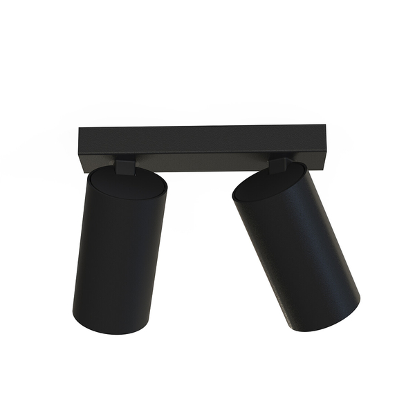 Minimalistyczna lampa pokojowa Mono 7841 czarne tuby ruchome hol