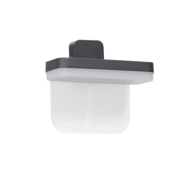 Elewacyjna lampa OPLO grafitowa biała AZ6835 1xLED 10W 3000K IP54