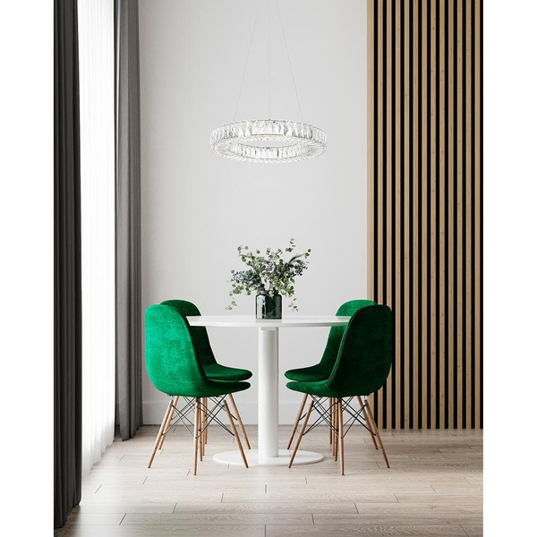 Wisząca lampa kryształowa Allisia MSE010100250 Moosee LED 33W 3000K złota