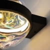 Kulisty kinkiet ścienny Misterio MOD379WL-L6B2.7K LED 6W 2700K kula czarny