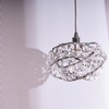 Zwisająca lampa Bari AZ2104 Azzardo kryształy zwis crystals srebrna