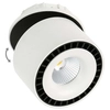 Sufitowa LAMPA regulowana SEVILLA ROUND CEILING SL7560/28W 4000K WH+BL Italux metalowa OPRAWA spot LED 28W tuba biała