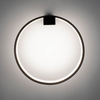 Ścienna lampa jadalniana Circle wall MSE010100378 Moosee LED 13W 3000K okrąg czarna
