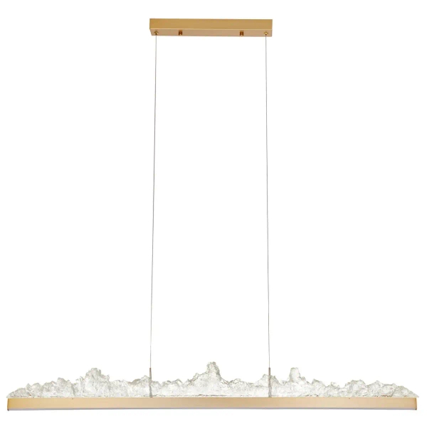 Wisząca lampa nad wyspę MONTANA ST-6490P/L LED 19W 3000K do jadalni złota