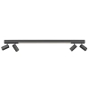 Grafitowa lampa sufitowa Pure-lines LED 25W 2700K-5000K reflektorki