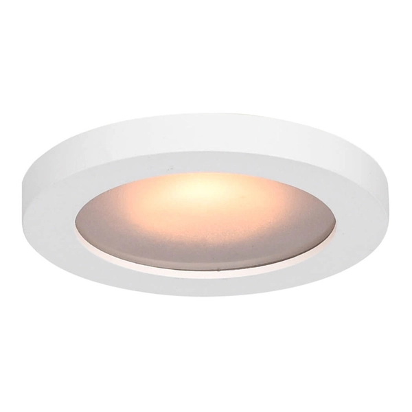 Sufitowa lampa wpuszczana Antar DL-26385-GU10-WH IP44 do łazienki biała