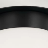 Minimalistyczna sufitowa lampa Albers KL-ALBERS-F-G-BK kula czarna