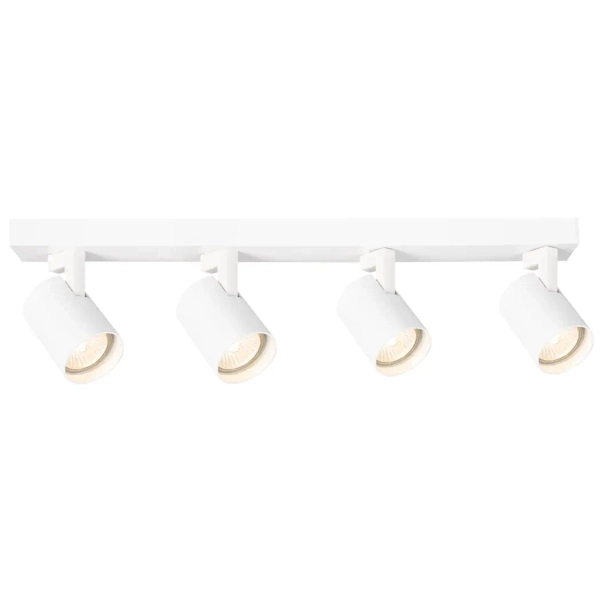 Lampa sufitowa z regulacją VOLF SPOT 4xGU10 ML1296 do jadalni tubki białe