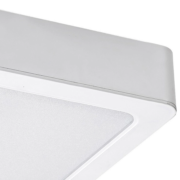 Kwadratowy plafon salonowy Shaun 3174 LED 12W 4000K nowoczesny biały