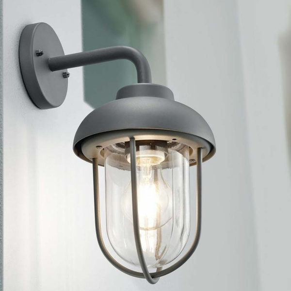 Elewacyjna lampa loft Duero 202760142 antracytowy kinkiet outdoor