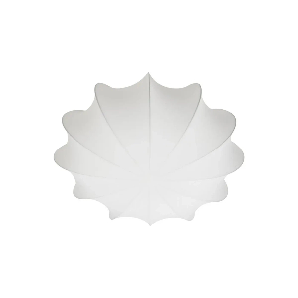 Sypialniana lampa sufitowa Aeron 2512696001 materiałowa biały