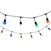 Girlanda ogrodowa z kolorowymi żarówkami 10 LED 6W 3000K 5,6m IP44