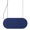 Dekoracyjna lampa wisząca Malumi MLA61313P4 LED 24W 4000K niebieska