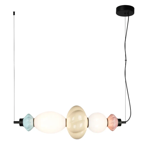 Pozioma lampa wisząca nad stół Tordi PND-94721-2A-MLTI wielokolorowa