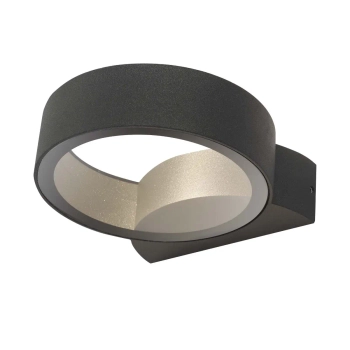 Zewnętrzna ścienna lampa Reon REO3239 LED 5W 3000K ring IP65 grafitowa
