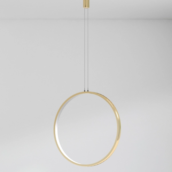 Lampa wisząca pierścień Massima AZ5256 LED 35W złoty