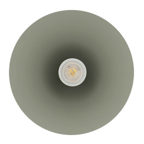 Stożkowa lampa wisząca ZENITH 11488 zielony