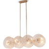 Lampa zwisowa Aster MOD007PL-08G1 koła balls złote