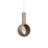 Wisząca kaszmirowa lampa VITRUM oczko 1xE27 nad stół do salonu 41550