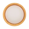 Plafon do salonu FRILL ST-DL6487-C-WH LED 21W 3000K biały drewniany