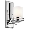 Ścienna lampa do łazienki Hendrik KL-HENDRIK1-BATH IP44 biała chrom
